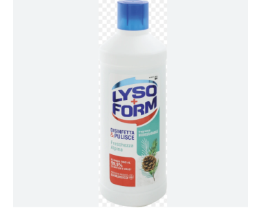 LYSOFORM PAVIMENTI CLASSICO DISINFETTANTE ALPINA 1100 ML