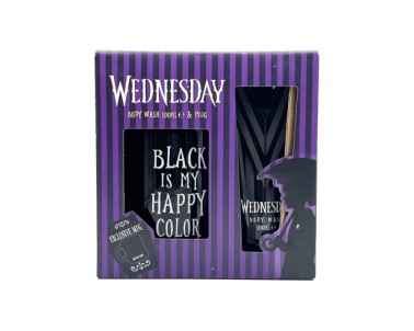 SET WEDNESDAY BODY WASH & MUG