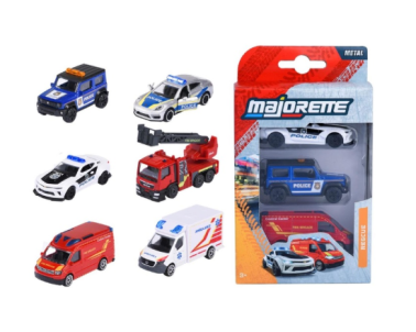 MEZZI MAJORETTE S.O.S. CARS BL 3 PZ 