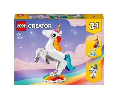 LEGO CREATOR 31140 UNICORNO MAGICO ARCOBALENO